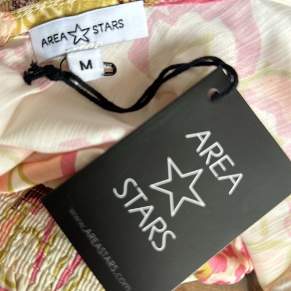 Floral Crop Tank Size Medium - Picture 3 of 4